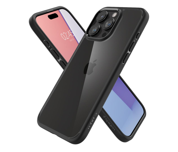 SPIGEN Ultra Hybrid do iPhone 15 Pro Max matte black ACS06570 - 1178917 - zdjęcie 2